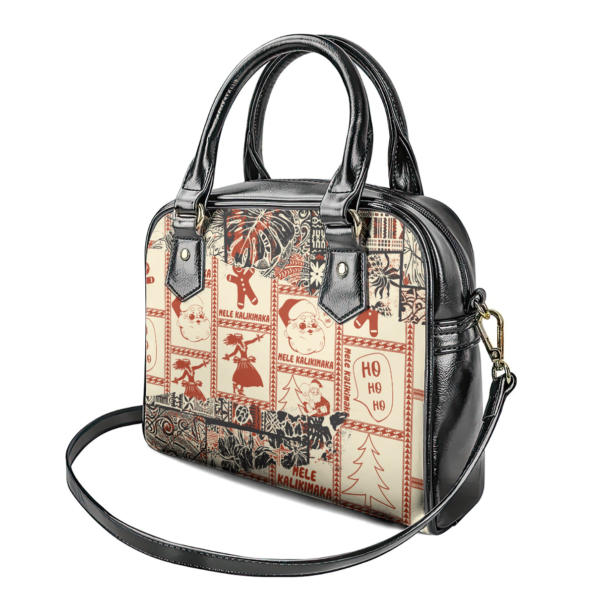 aloha-hawaii-christmas-shoulder-handbag-mele-kalikimaka-tapa-tribal-retro-style