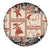 Aloha Hawaii Christmas Spare Tire Cover Mele Kalikimaka Tapa Tribal Retro Style - Wonder Print Shop