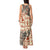 Aloha Hawaii Christmas Tank Maxi Dress Mele Kalikimaka Tapa Tribal Retro Style - Wonder Print Shop