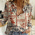 Aloha Hawaii Christmas Women Casual Shirt Mele Kalikimaka Tapa Tribal Retro Style - Wonder Print Shop