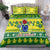 Cook Islands Christmas Bedding Set Santa Beach Meri Kiritimiti LT9 - Wonder Print Shop
