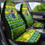 Cook Islands Christmas Car Seat Cover Santa Beach Meri Kiritimiti LT9 - Wonder Print Shop