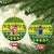 Cook Islands Christmas Ceramic Ornament Santa Beach Meri Kiritimiti LT9 - Wonder Print Shop