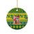 Cook Islands Christmas Ceramic Ornament Santa Beach Meri Kiritimiti LT9 - Wonder Print Shop
