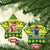 Cook Islands Christmas Ceramic Ornament Santa Beach Meri Kiritimiti LT9 - Wonder Print Shop