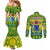 cook-islands-christmas-couples-matching-mermaid-dress-and-long-sleeve-button-shirt-santa-beach-meri-kiritimiti