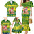 Cook Islands Christmas Family Matching Mermaid Dress and Hawaiian Shirt Santa Beach Meri Kiritimiti LT9 - Wonder Print Shop