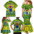 Cook Islands Christmas Family Matching Mermaid Dress and Hawaiian Shirt Santa Beach Meri Kiritimiti LT9 - Wonder Print Shop