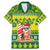 Cook Islands Christmas Family Matching Mermaid Dress and Hawaiian Shirt Santa Beach Meri Kiritimiti LT9 - Wonder Print Shop