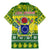 Cook Islands Christmas Family Matching Mermaid Dress and Hawaiian Shirt Santa Beach Meri Kiritimiti LT9 - Wonder Print Shop