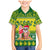 Cook Islands Christmas Family Matching Mermaid Dress and Hawaiian Shirt Santa Beach Meri Kiritimiti LT9 - Wonder Print Shop