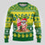 Cook Islands Christmas Ugly Christmas Sweater Santa Beach Meri Kiritimiti - Wonder Print Shop