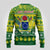 Cook Islands Christmas Ugly Christmas Sweater Santa Beach Meri Kiritimiti - Wonder Print Shop
