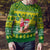 Cook Islands Christmas Ugly Christmas Sweater Santa Beach Meri Kiritimiti - Wonder Print Shop