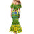 Cook Islands Christmas Mermaid Dress Santa Beach Meri Kiritimiti - Wonder Print Shop