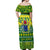 Cook Islands Christmas Off Shoulder Maxi Dress Santa Beach Meri Kiritimiti - Wonder Print Shop