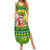 Cook Islands Christmas Summer Maxi Dress Santa Beach Meri Kiritimiti - Wonder Print Shop
