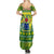Cook Islands Christmas Summer Maxi Dress Santa Beach Meri Kiritimiti - Wonder Print Shop