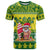 Cook Islands Christmas T Shirt Santa Beach Meri Kiritimiti - Wonder Print Shop