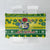 Cook Islands Christmas Tablecloth Santa Beach Meri Kiritimiti - Wonder Print Shop