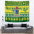 Cook Islands Christmas Tapestry Santa Beach Meri Kiritimiti - Wonder Print Shop