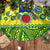 Cook Islands Christmas Tree Skirt Santa Beach Meri Kiritimiti - Wonder Print Shop