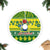 Cook Islands Christmas Tree Skirt Santa Beach Meri Kiritimiti - Wonder Print Shop