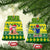 Personalised Cook Islands Christmas Ceramic Ornament Santa Beach Meri Kiritimiti LT9 - Wonder Print Shop