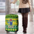 Personalised Cook Islands Christmas Luggage Cover Santa Beach Meri Kiritimiti - Wonder Print Shop