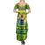 Personalised Cook Islands Christmas Summer Maxi Dress Santa Beach Meri Kiritimiti - Wonder Print Shop