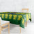 Personalised Cook Islands Christmas Tablecloth Santa Beach Meri Kiritimiti - Wonder Print Shop