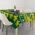 Personalised Cook Islands Christmas Tablecloth Santa Beach Meri Kiritimiti - Wonder Print Shop