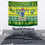 Personalised Cook Islands Christmas Tapestry Santa Beach Meri Kiritimiti - Wonder Print Shop