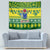 Personalised Cook Islands Christmas Tapestry Santa Beach Meri Kiritimiti - Wonder Print Shop