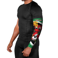Saint David's Day Personalized Arm Sleeves Green Welsh Dragon Daffodil Sheep Leak - Wonder Print Shop