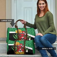 Saint David's Day Travel Bag Green Welsh Dragon Daffodil Sheep Leak - Wonder Print Shop