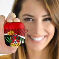 Saint David's Day AirPods Case Red Welsh Dragon Daffodil Sheep Leak - Wonder Print Shop