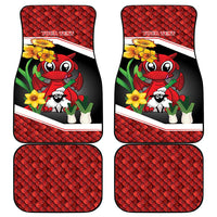 Saint David's Day Personalized Car Mats Red Welsh Dragon Daffodil Sheep Leak - Wonder Print Shop