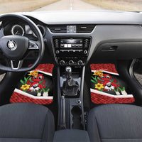 Saint David's Day Personalized Car Mats Red Welsh Dragon Daffodil Sheep Leak - Wonder Print Shop