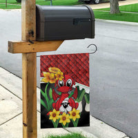Saint David's Day Garden Flag Red Welsh Dragon Daffodil Sheep Leak - Wonder Print Shop