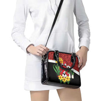 Saint David's Day Shoulder Handbag Red Welsh Dragon Daffodil Sheep Leak - Wonder Print Shop