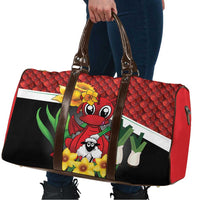 Saint David's Day Travel Bag Red Welsh Dragon Daffodil Sheep Leak - Wonder Print Shop