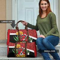 Saint David's Day Travel Bag Red Welsh Dragon Daffodil Sheep Leak - Wonder Print Shop