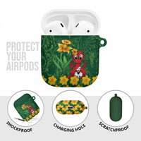 Saint David's Day AirPods Case Welsh Dragons Yellow Daffodils - Wonder Print Shop