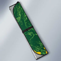 Saint David's Day Auto Sun Shade Welsh Dragons Yellow Daffodils - Wonder Print Shop