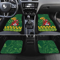 Saint David's Day Car Mats Welsh Dragons Yellow Daffodils - Wonder Print Shop