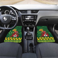 Saint David's Day Car Mats Welsh Dragons Yellow Daffodils - Wonder Print Shop
