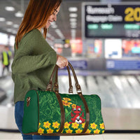 Saint David's Day Travel Bag Welsh Dragons Yellow Daffodils - Wonder Print Shop