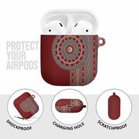 Tunisia Bakhnug Motif AirPods Case Traditional Tunisian Embroidery Inspired - Wonder Print Shop