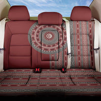Tunisia Bakhnug Motif Back Car Seat Cover Traditional Tunisian Embroidery Inspired - Wonder Print Shop